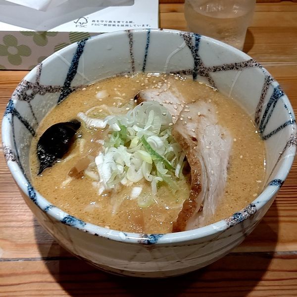 「みそらーめん」@らーめん風来居 神田秋葉原店の写真