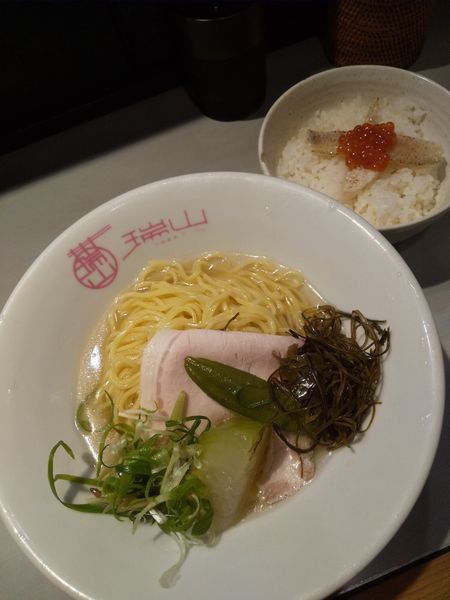 「【お盆限定】ノドグロ出汁100%の冷たい潮蕎麦1100円」@中華蕎麦 瑞山（ZUIZAN）の写真