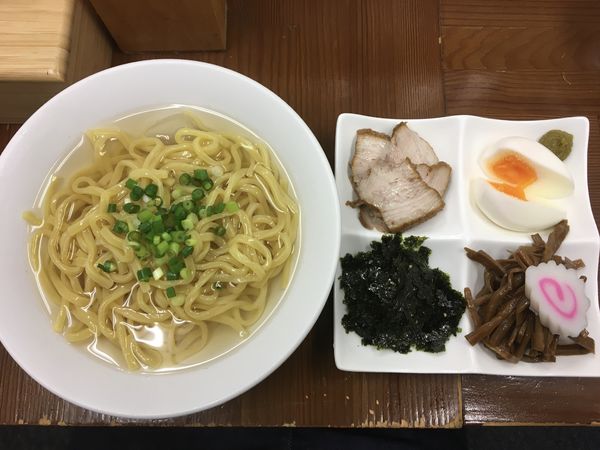 「冷やしラーメン」@中華そば 馥の写真
