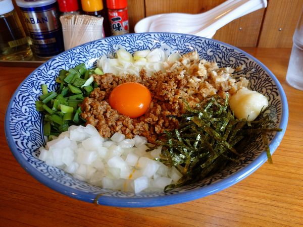 「台湾まぜそば並」@麺処 あら井の写真