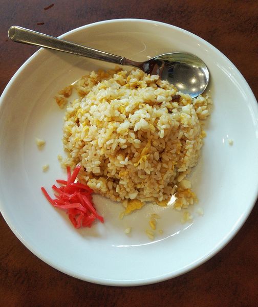 「ニンニクチャーハン 600円＋税」@四川料理 長楽 大府店の写真