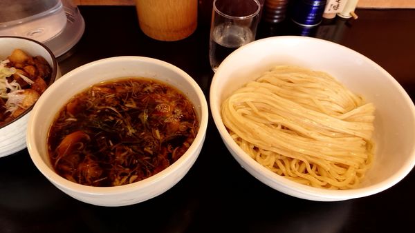 「醤油つけ麺」@麺処にしむらの写真