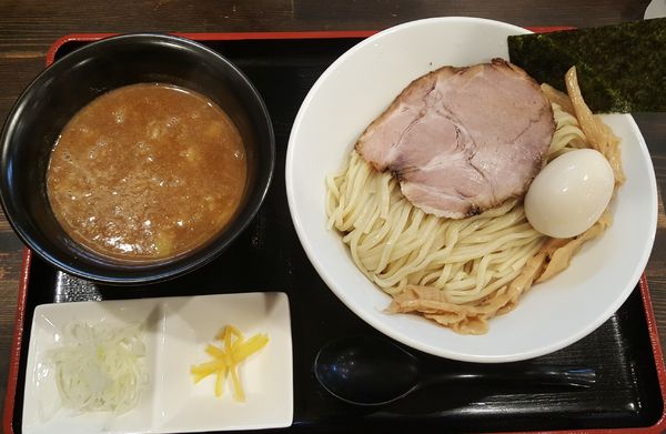 「濃厚魚介醤油つけ麺大盛」@鶏だしらーめん 零SENの写真