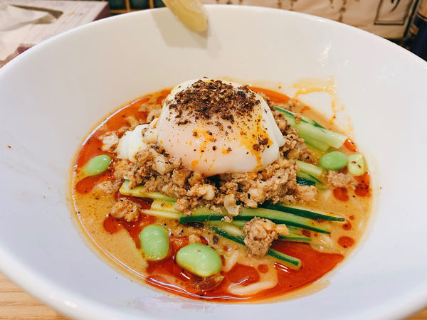 「冷やし坦々麺2020」@ほっこり中華そば もつけの写真