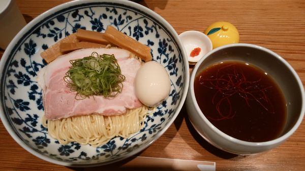 「醤油つけそば￥940+たまご￥180-」@soba.shoの写真