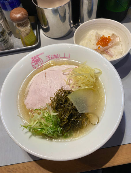 「お盆限定・ノドグロ出汁100％の冷たい潮蕎麦 ¥1100」@中華蕎麦 瑞山（ZUIZAN）の写真