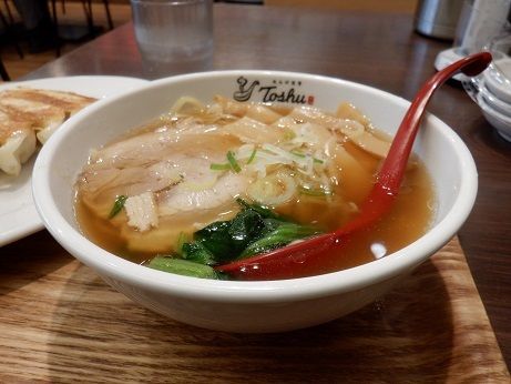 「半ラーメン」@れんげ食堂 Toshu 橋本店の写真