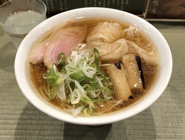 「鴨ワンタン麺」@らーめん 鴨to葱の写真