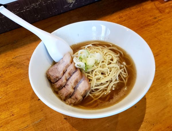 「肉そば(小)800円」@自家製麺 伊藤の写真