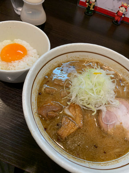 「みそらーめん」@らーめん颯人の写真