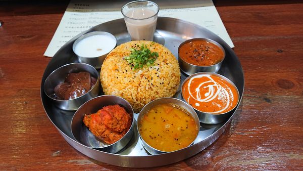 「牛肉のビリヤニ　１２００円」@ヒマラヤユキノシタの写真