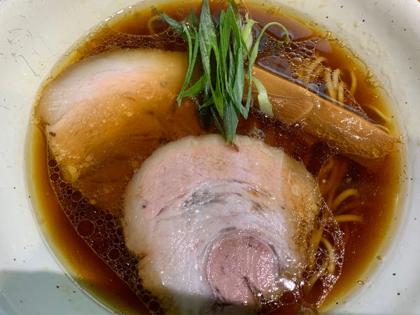 「数量限定中華そば鶏・豚 醤油」@中華そば うえまちの写真