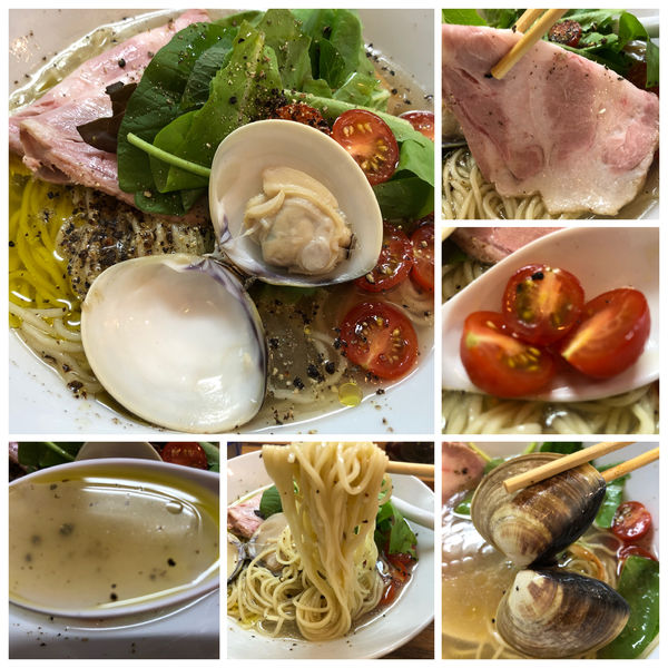 「【夏季限定】蛤の冷やし塩そば 950円」@Ramen611の写真