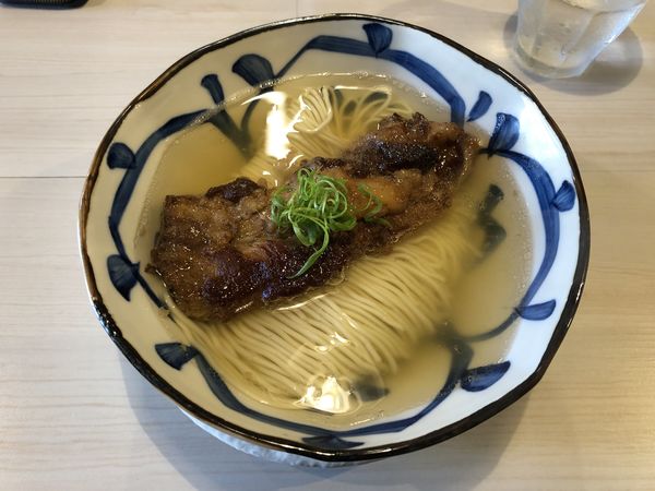 「鯛煮干の塩そば 750円」@タナカ ロボの写真