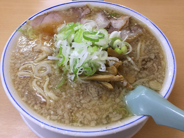 「老麺　大盛」@安福亭 柏町本店の写真