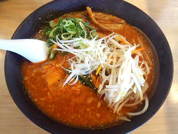 「味噌キムチらぁめん」@製麺食堂 あぶみの写真