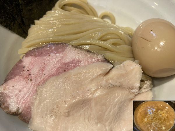 「特製濃厚豚骨魚介つけ麺(300g)」@RAMEN 火影 produced by 麺処ほん田の写真