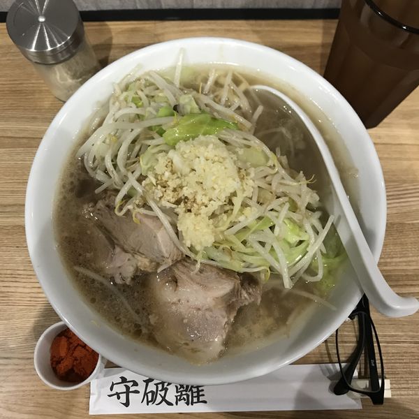 「破 ポン酢 ニンニク入り」@麺屋のスたの写真