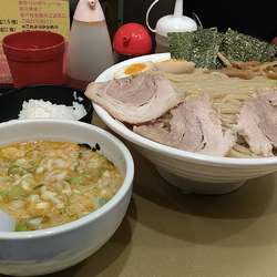 つけ麺大地大盛り半ライス