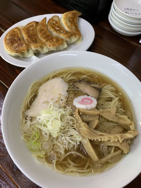 「ラー餃セット 850円」@餃子の並商 都賀店の写真