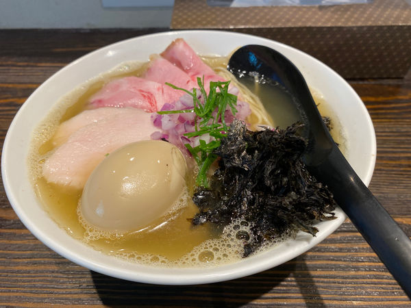 「特製煮干しそば」@中華そば 向日葵の写真