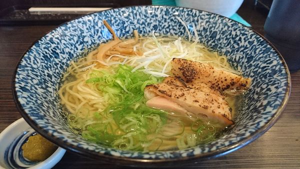 「【昼】あっさり鶏そば」@鶏そば 一瑳の写真