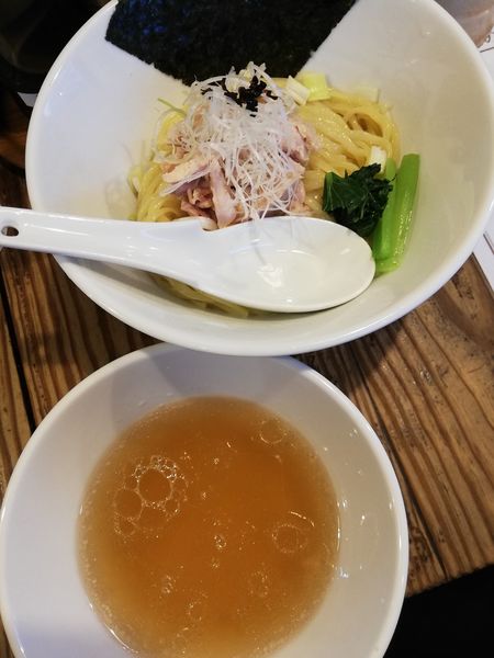 「昆布の塩つけ麺」@昆布の塩らー麺専門店 MANNISHの写真