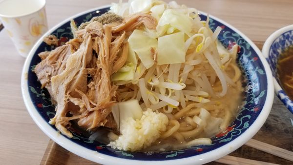 「ニボジロー　麺大盛」@凌駕IDEA イオンモール松本店の写真