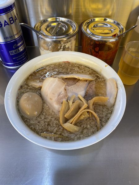 「チャーシュー麺+味付玉子」@ホープ軒 千駄ヶ谷本店の写真