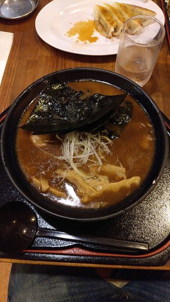 「中華そば+のり+煮玉子」@くりの木 加須店の写真