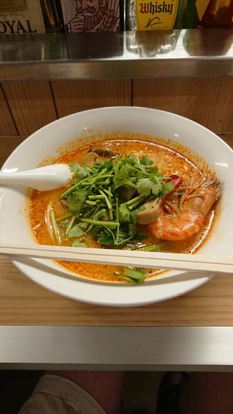 「トムヤムクンラーメン　700円」@BANGKOK zapの写真
