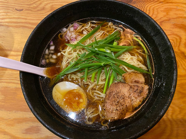 「冷し煮干しらーめん ¥750」@創麺 どすんの写真