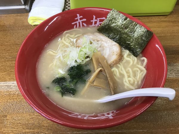「ラーメン 700円」@らーめん 赤坂屋の写真