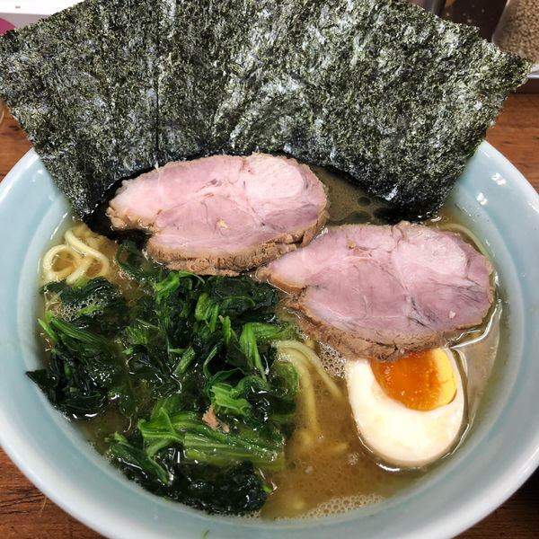 「ラーメン　ミニ装備」@横浜ラーメン 武蔵家 成増店の写真