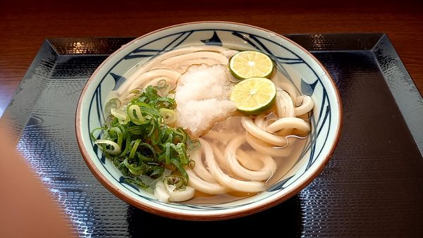 「すだちおろし冷やかけ」@丸亀製麺 松江学園店の写真