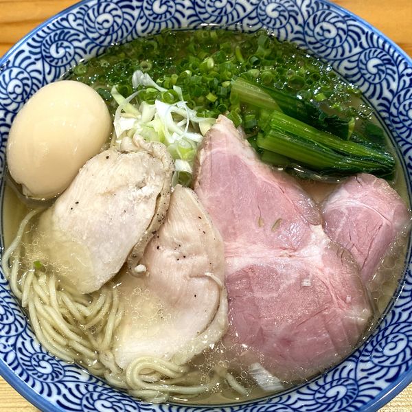 「特製芳醇鶏そば塩」@麺屋いとうの写真
