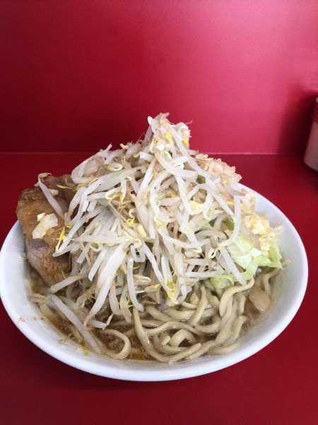 「小豚ラーメン」@ラーメン二郎 大宮公園駅前店の写真