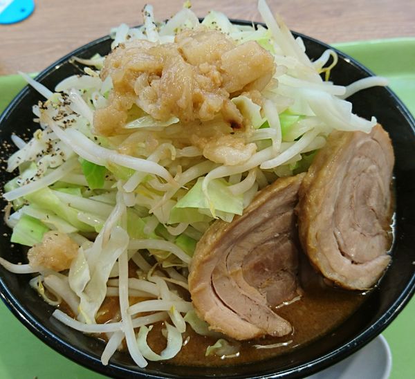 「味噌ラーメン＋1豚増し」@ジャンクガレッジ フォレオ菖蒲店の写真