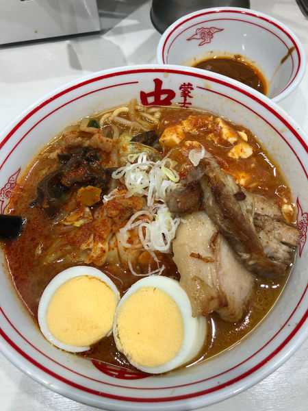 「蒙古タンメン+チャーシュー+AB醬」@蒙古タンメン 中本 川崎店の写真