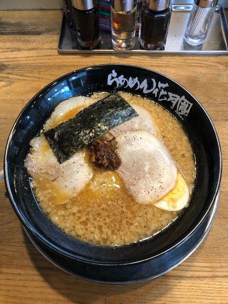 「嵐げんこつチャーシューメン　920円」@らあめん花月嵐 榎町店の写真