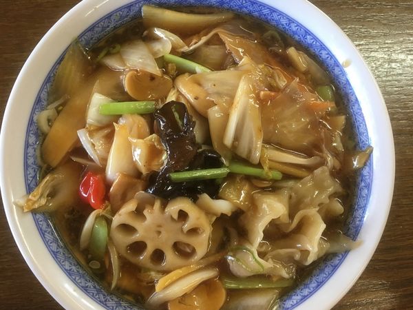 「五目刀削麺 780円」@牡丹亭の写真