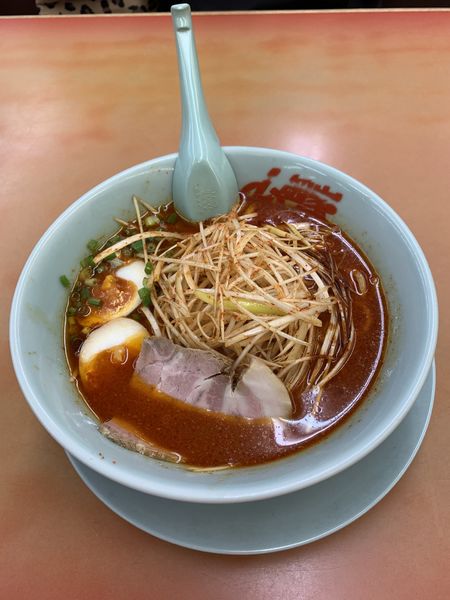 「ウルトラ激辛ラーメン」@ラーメン山岡家 野田店の写真