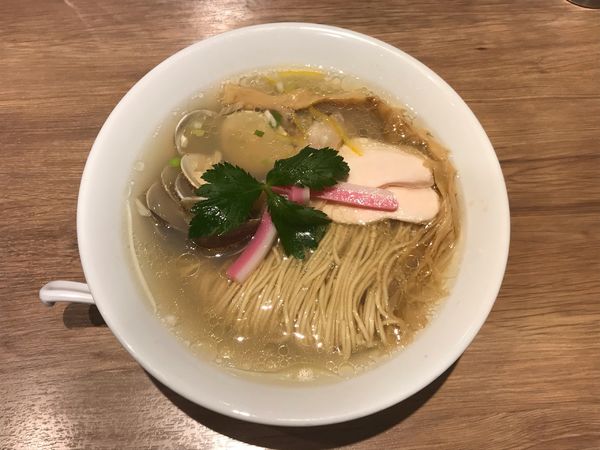 「蛤SOBA 塩」@むぎとオリーブ さいたま新都心店の写真