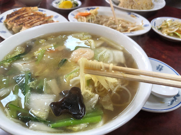 「海老うまにソバ」@境華楼の写真