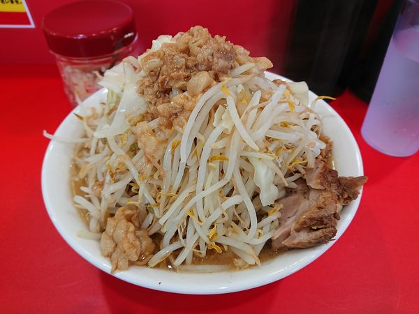 「中らーめん 800円(300g、全まし)」@立川マシマシ 太田店の写真