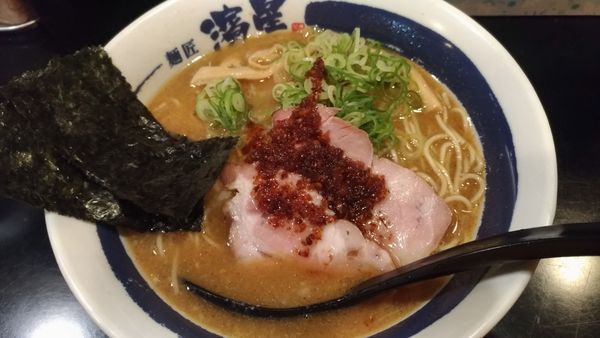 「濃厚焦がしニンニク煮干しそば」@麺匠 濱星 溝の口店の写真