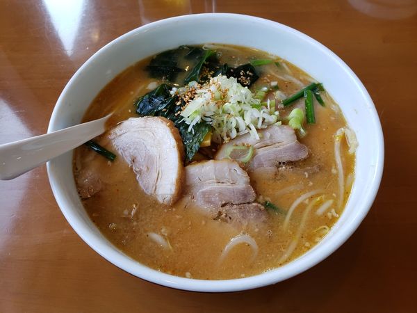 「味噌チャーシュー麺」@手打ちラーメン 金龍の写真