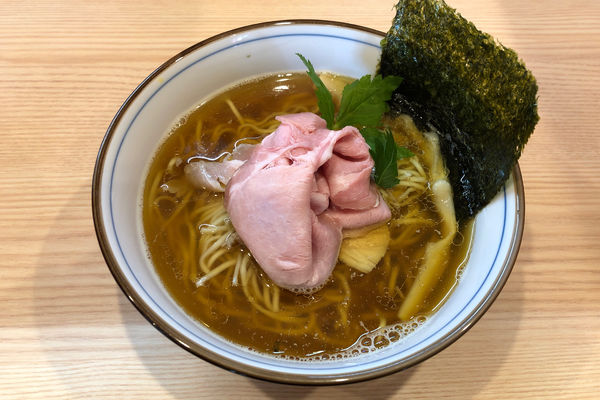 「煮干しそば850円」@中華そば 四つ葉 東松山臨時店舗の写真