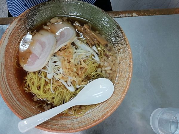 「覆麺ラーメン　醤油　900円」@覆麺 智の写真