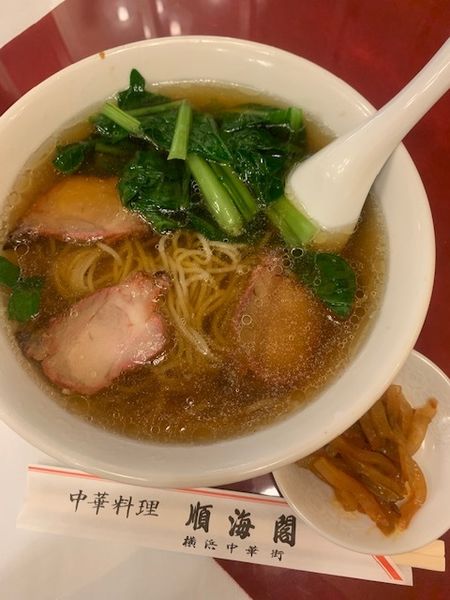 「チャーシューメン＆五目チャーハン　700円（税別）」@順海閣 本館の写真